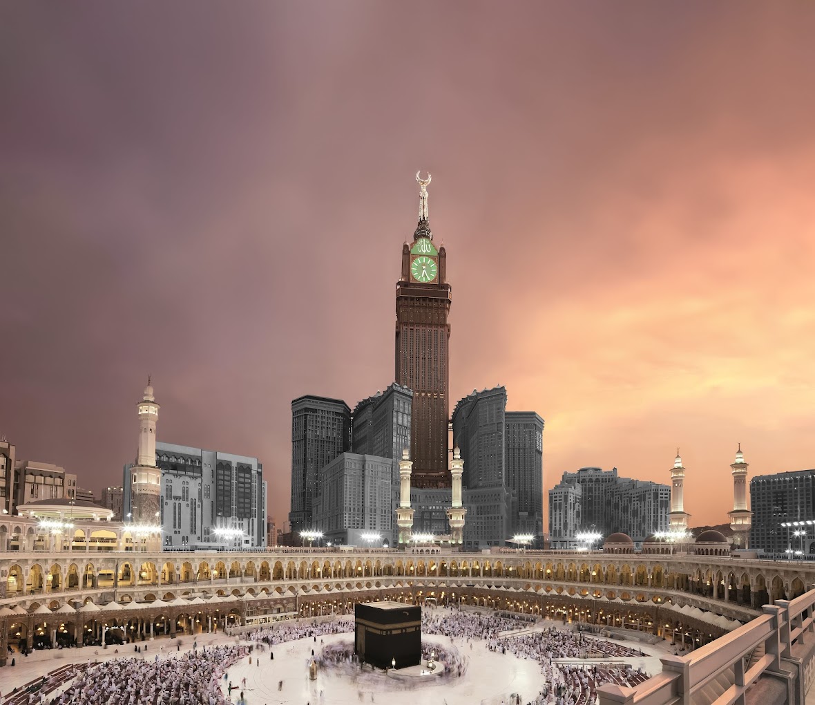⁠Makkah clock Royal tower